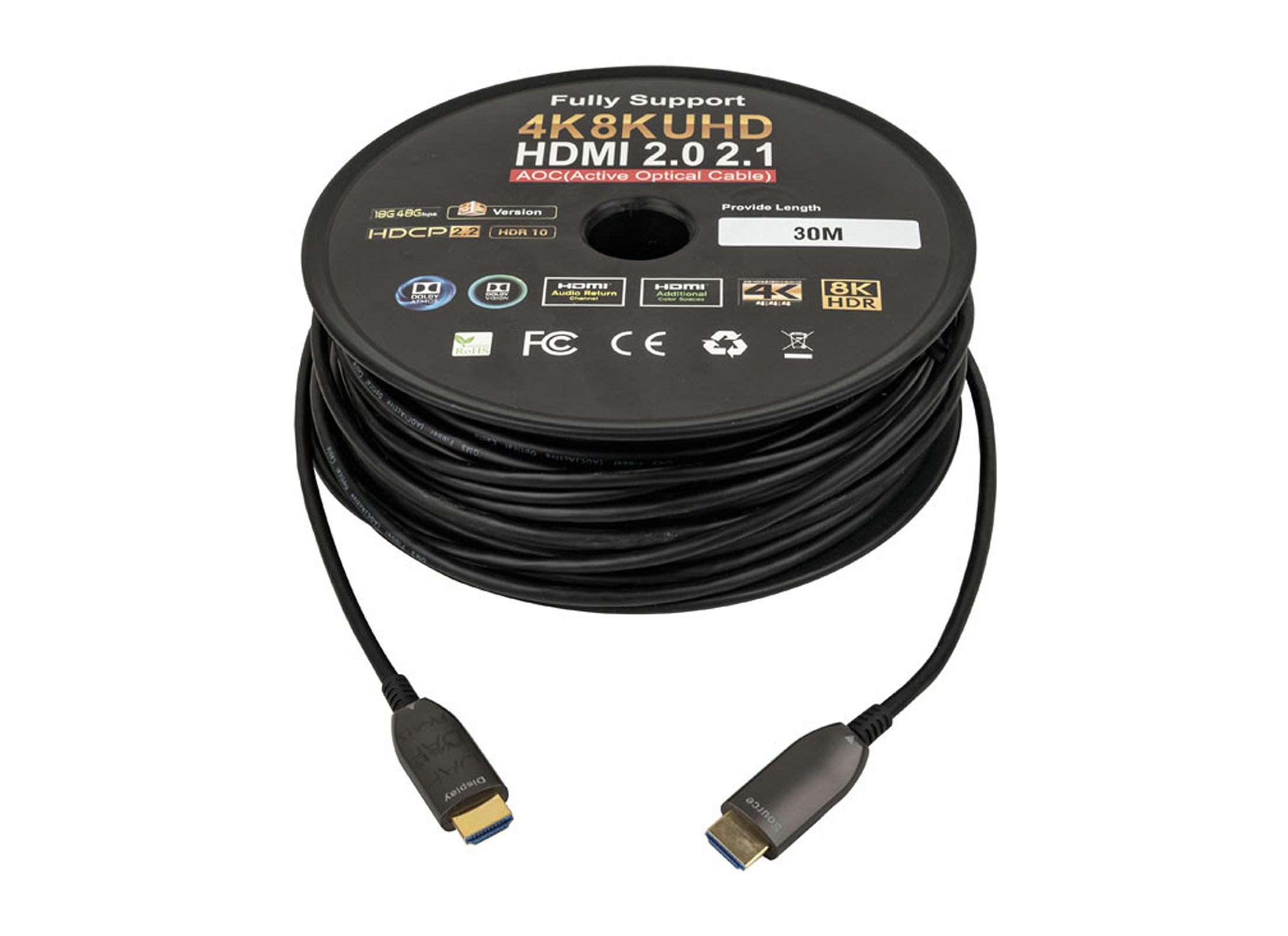 DAP HDMI 2.0 AOC 4K Glasfaserkabel 30m